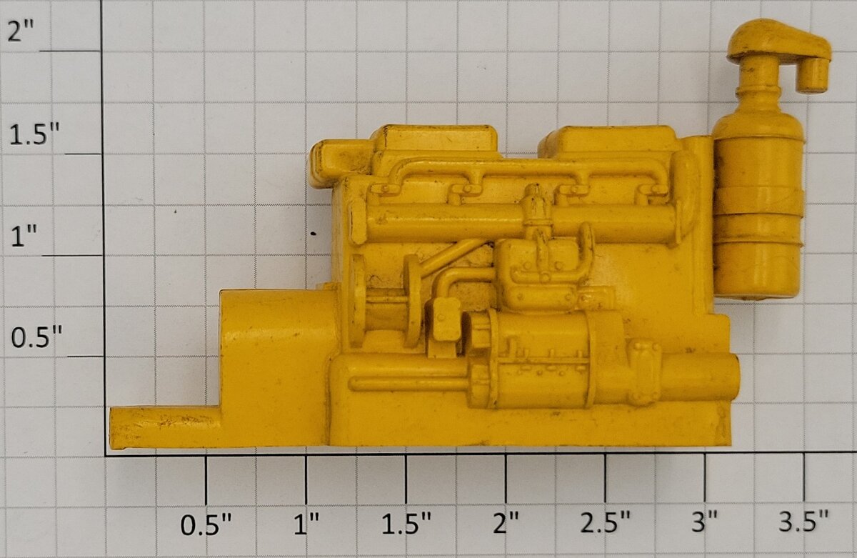 Acme 0618-10 O Gauge Yellow Accessory Motor