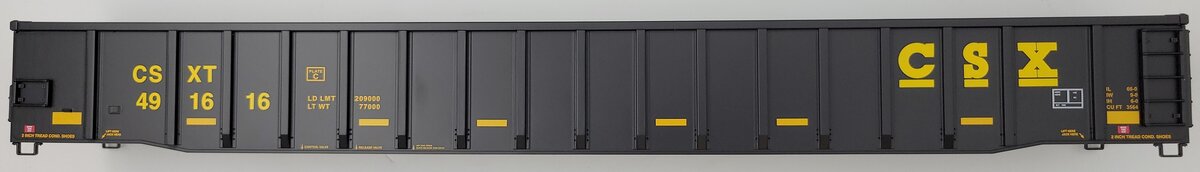 Lionel 84586-2 CSX 66' Mill Gondola Body Shell #491616