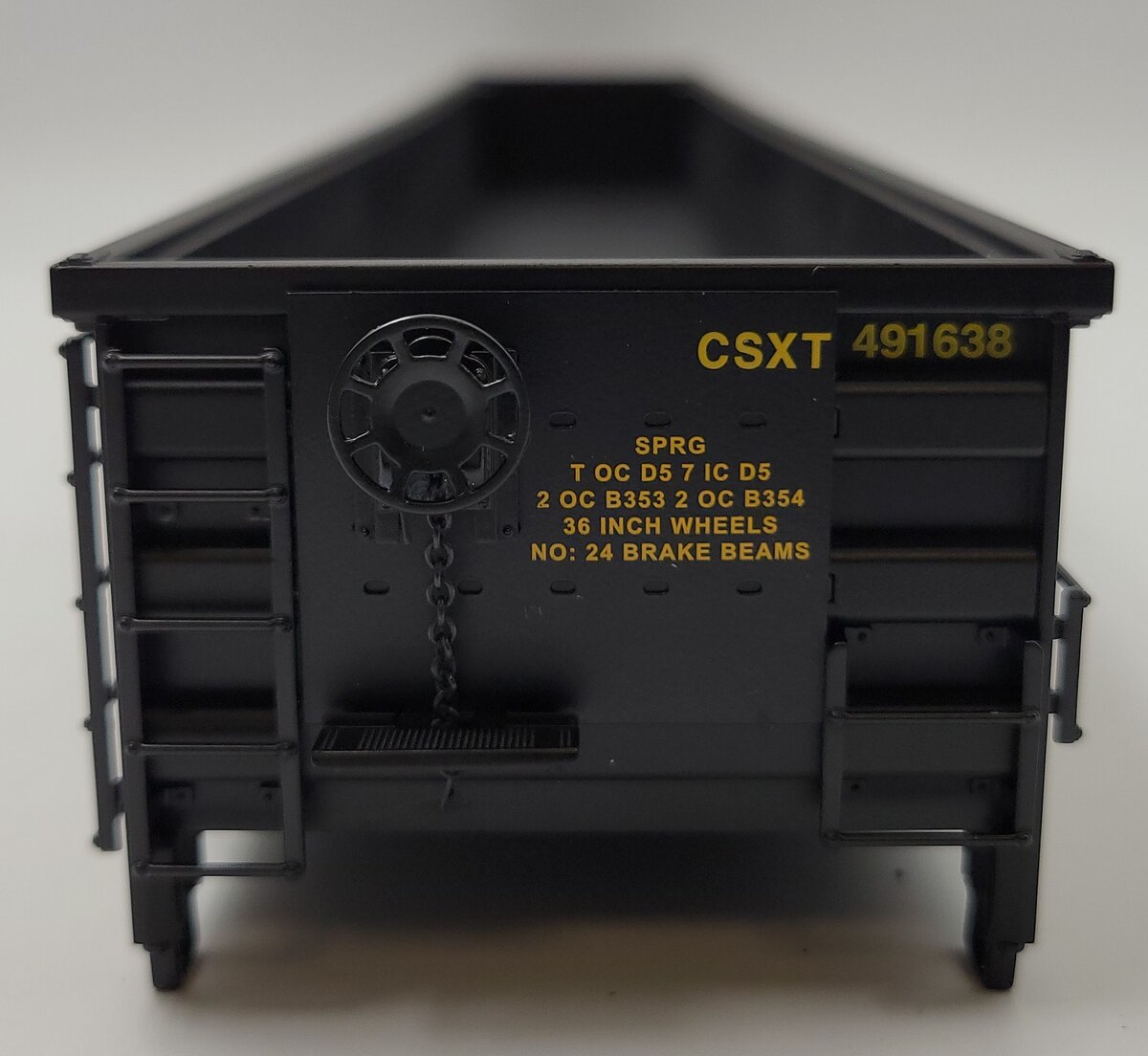 Lionel 84587-2 CSX 66' Mill Gondola Body Shell #491638