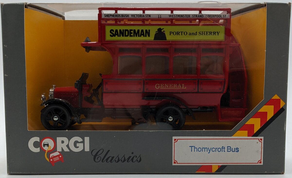 Corgi C858 1:43 Classic Thornycroft Bus