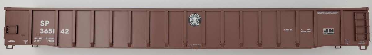 Lionel 84591-2 SP Southern Pacific Line 66' Mill Gondola Body Shell #365142