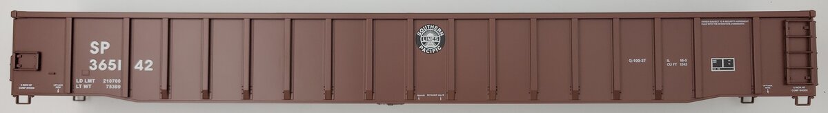 Lionel 84591-2 SP Southern Pacific Line 66' Mill Gondola Body Shell #365142