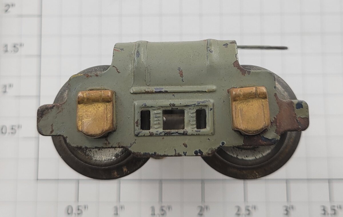 American Flyer Type 3-B-1 O Gauge Prewar Tender Truck with Roller Assembly