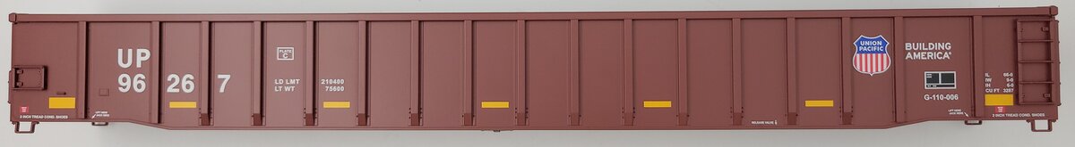 Lionel 84592-2 UP Union Pacific Line 66' Mill Gondola Body Shell #96267