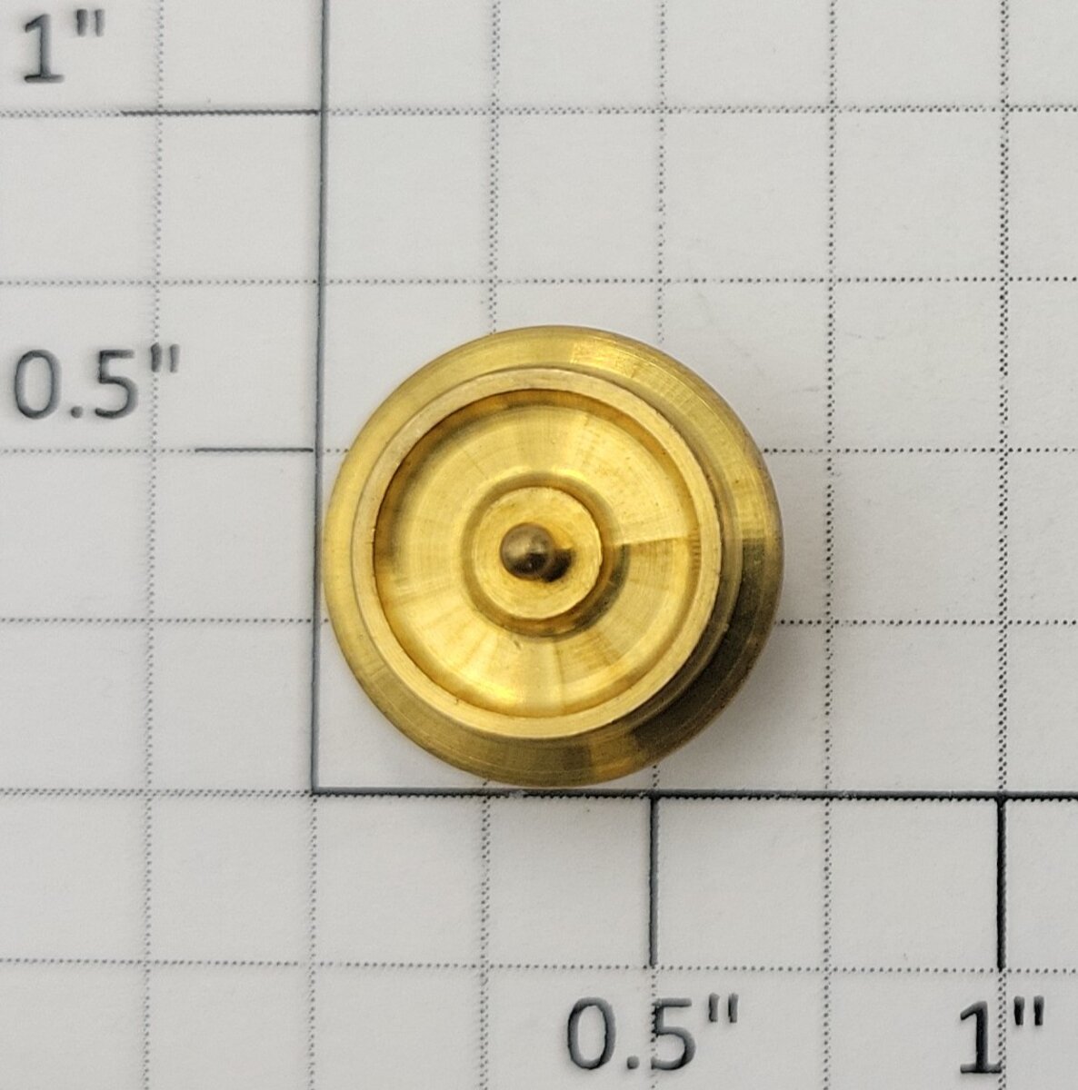 S-Helper 650-M006 Brass Wheel with Pin
