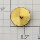 S-Helper 650-M006 Brass Wheel with Pin