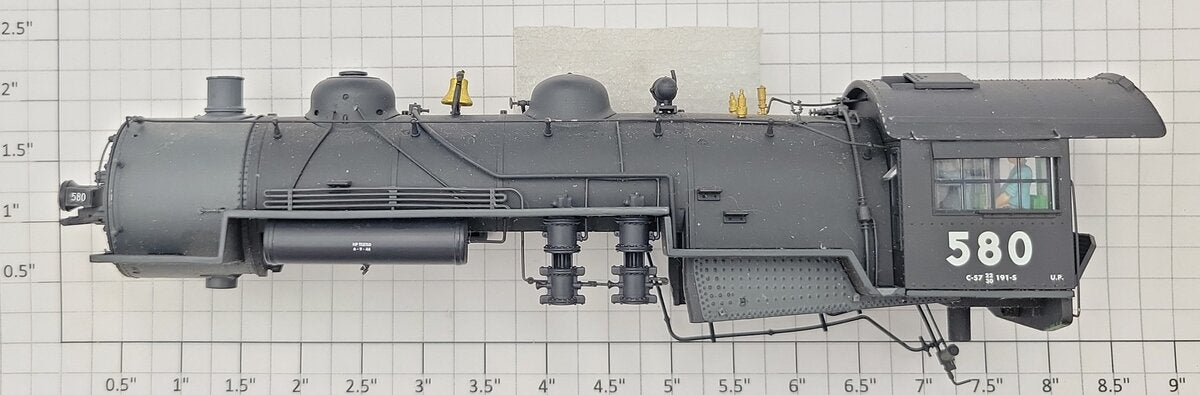S-Helper SHS-STS S Scale Steam Engine Locomotive Body Shell #580