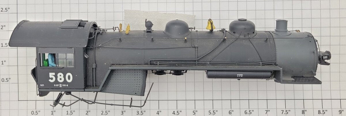 S-Helper SHS-STS S Scale Steam Engine Locomotive Body Shell #580