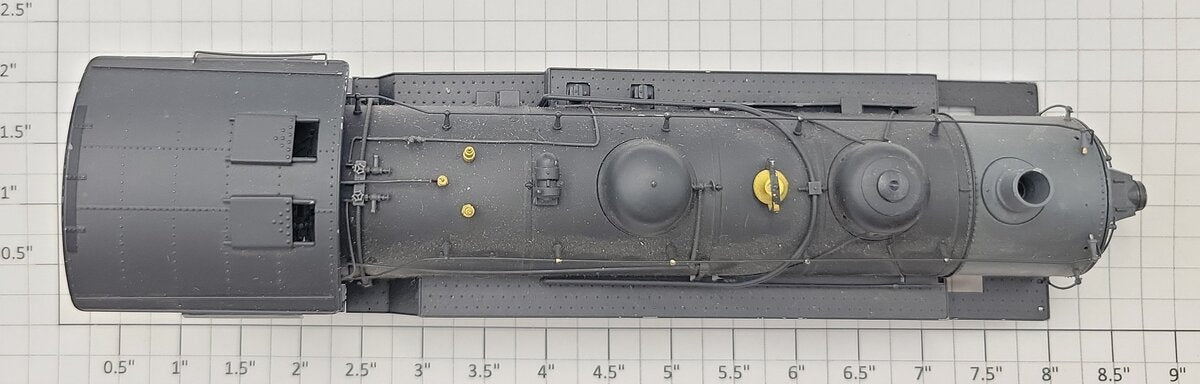 S-Helper SHS-STS S Scale Steam Engine Locomotive Body Shell #580