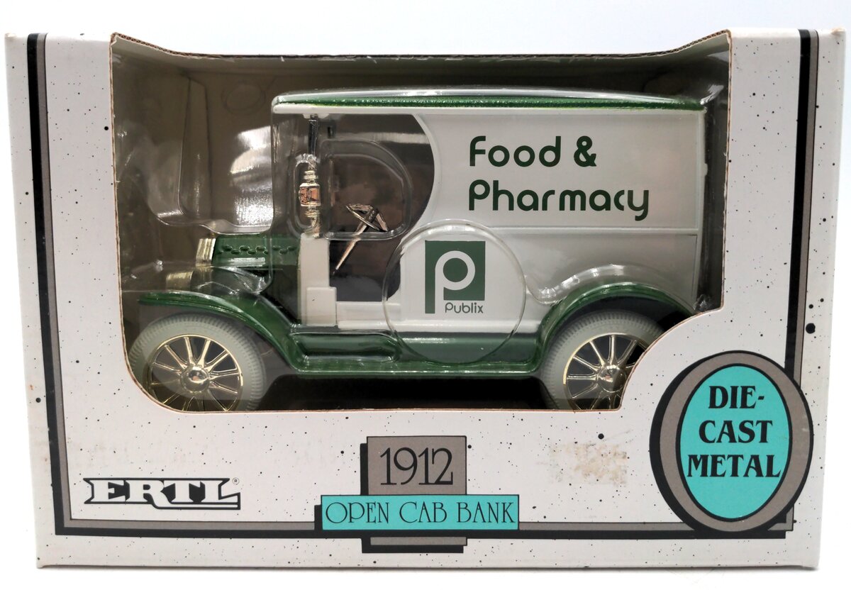 Ertl 2832 1:25 1912 Publix Open Cab Bank