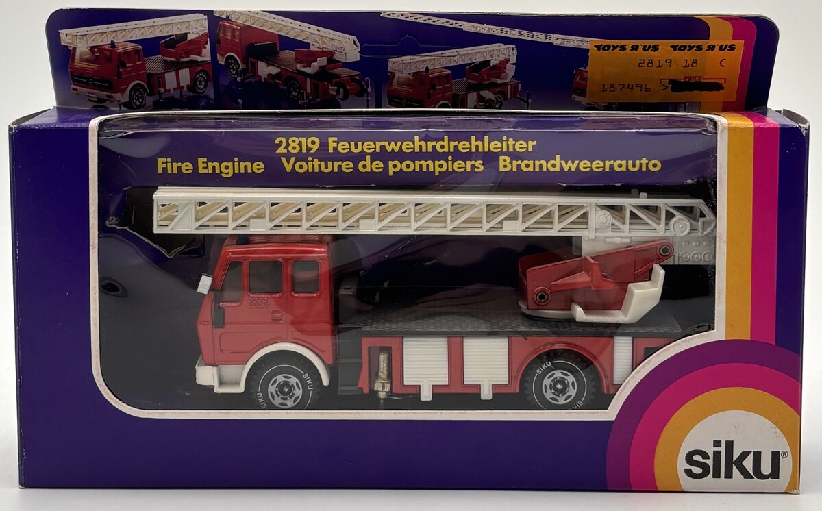 Siku 2819 1:55 Mercedes-Benz Fire Engine Truck