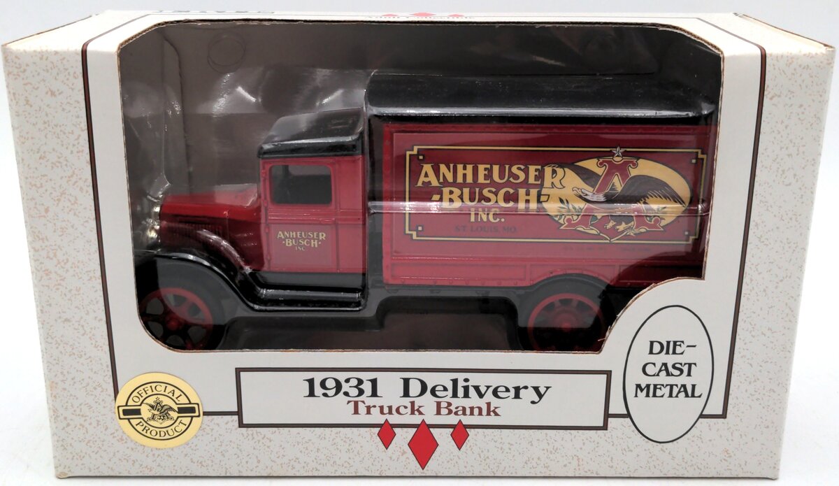 Ertl 7696 1:34 1931 Anheuser Busch Delivery Truck Bank