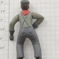 Bachmann 92316-1 G Gauge Poseable Fireman Figure without Shovel