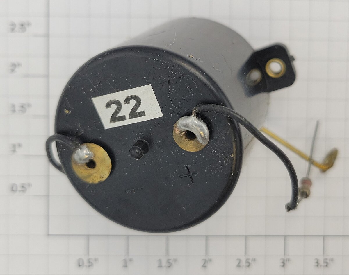 Hankscraft 3440-DC 3-Volt DC Can Motor Wired with 1.2K Resistor
