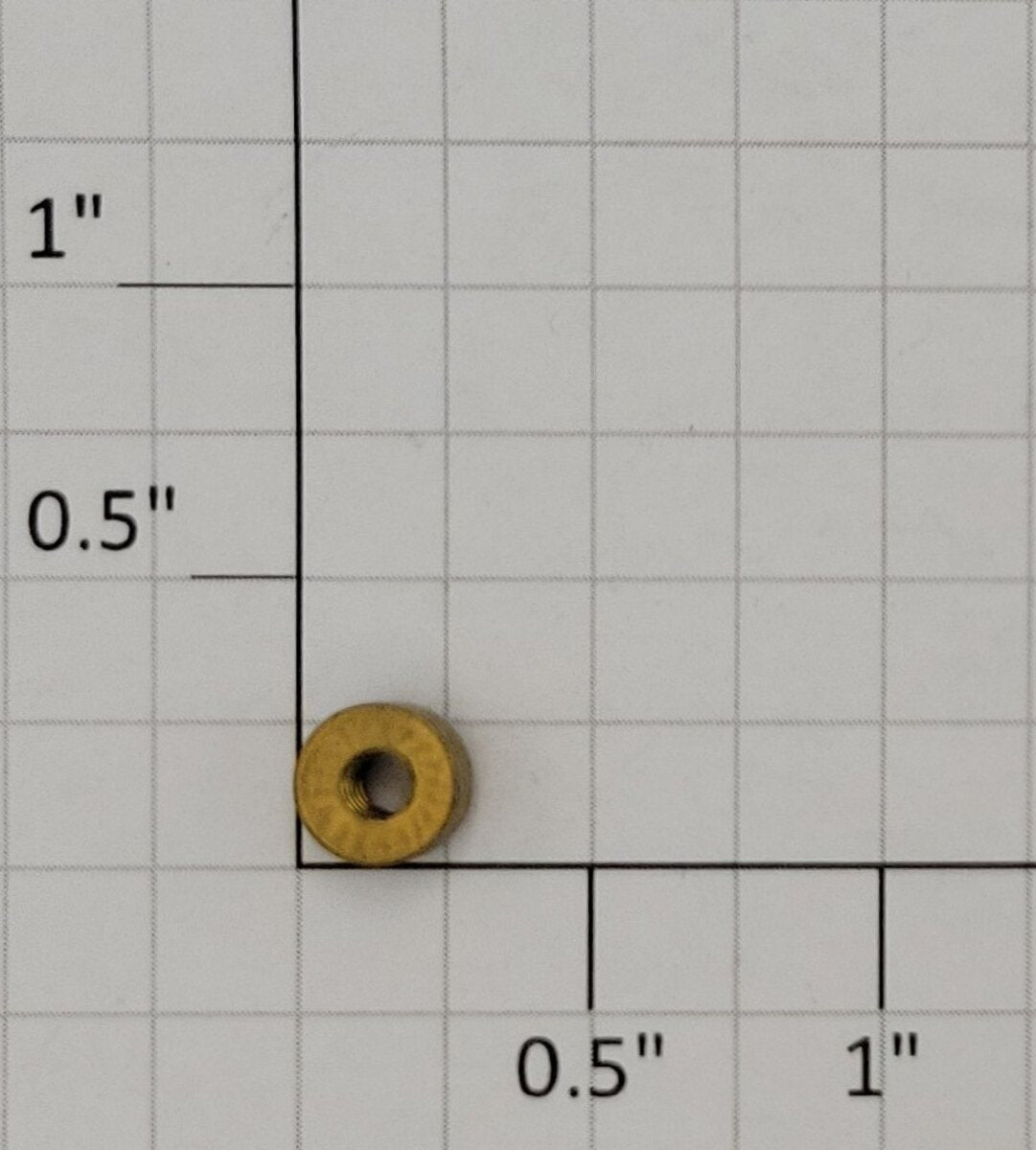 Lionel 400E-112 Brass Bild-a-Loco Motor #6-32 Thread Frame Spacer Bushing