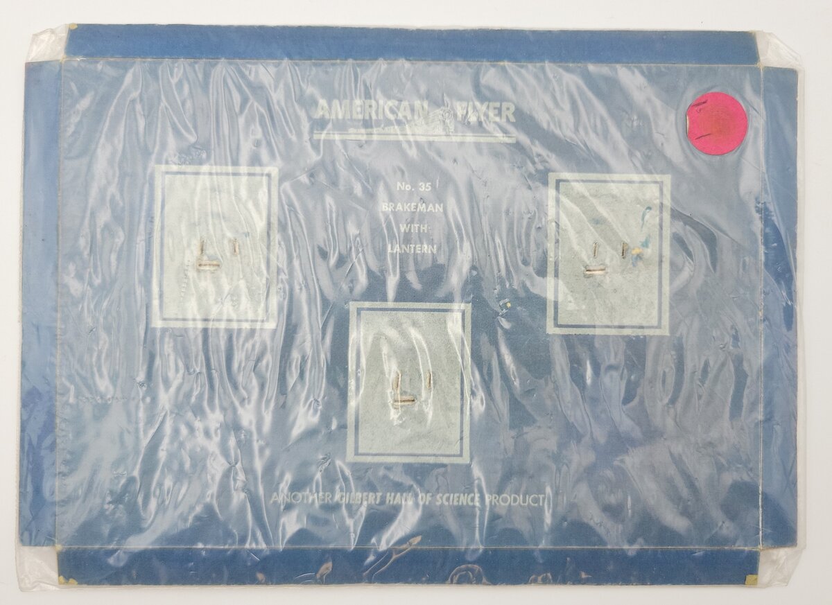 American Flyer 622-35 AF No. 35 Brake Man with Lantern Carboard Liner