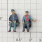 S-Helper 1096-FIG Locomotive Engineer on Black Seat (Set of 2)