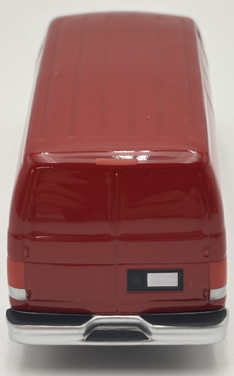 Penjoy 1:50 Red Ford E-Series Cargo Van