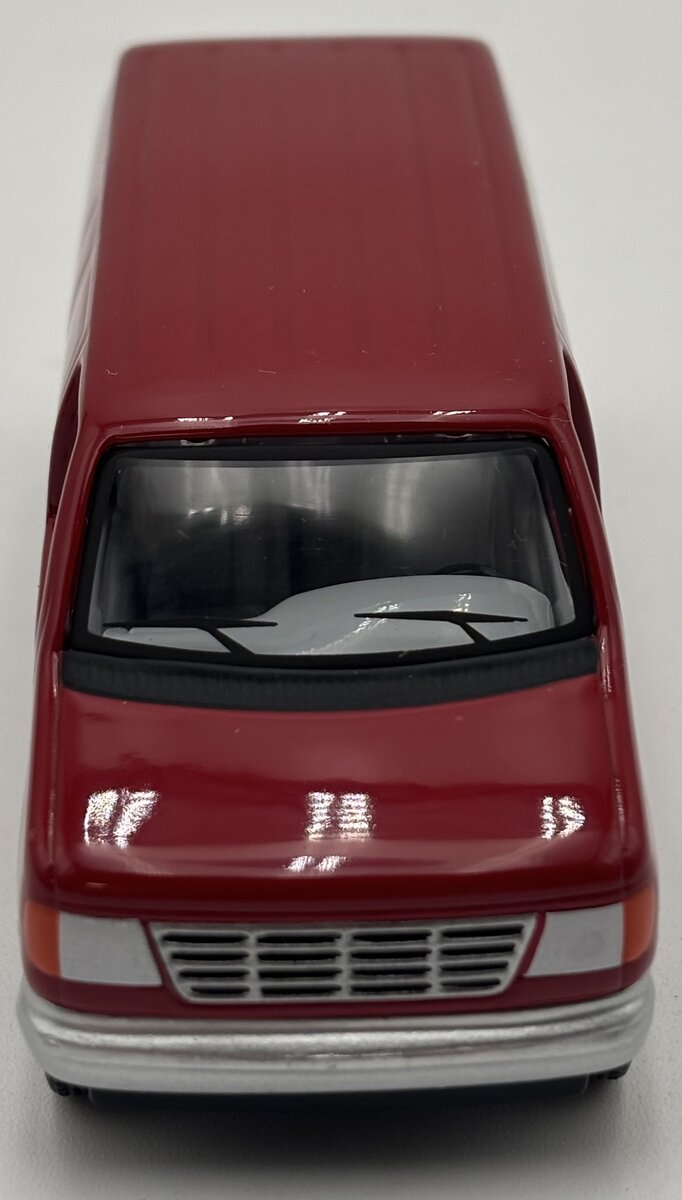 Penjoy 1:50 Red Ford E-Series Cargo Van