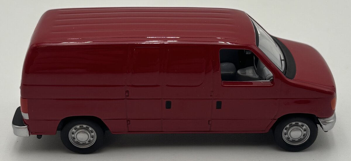 Penjoy 1:50 Red Ford E-Series Cargo Van
