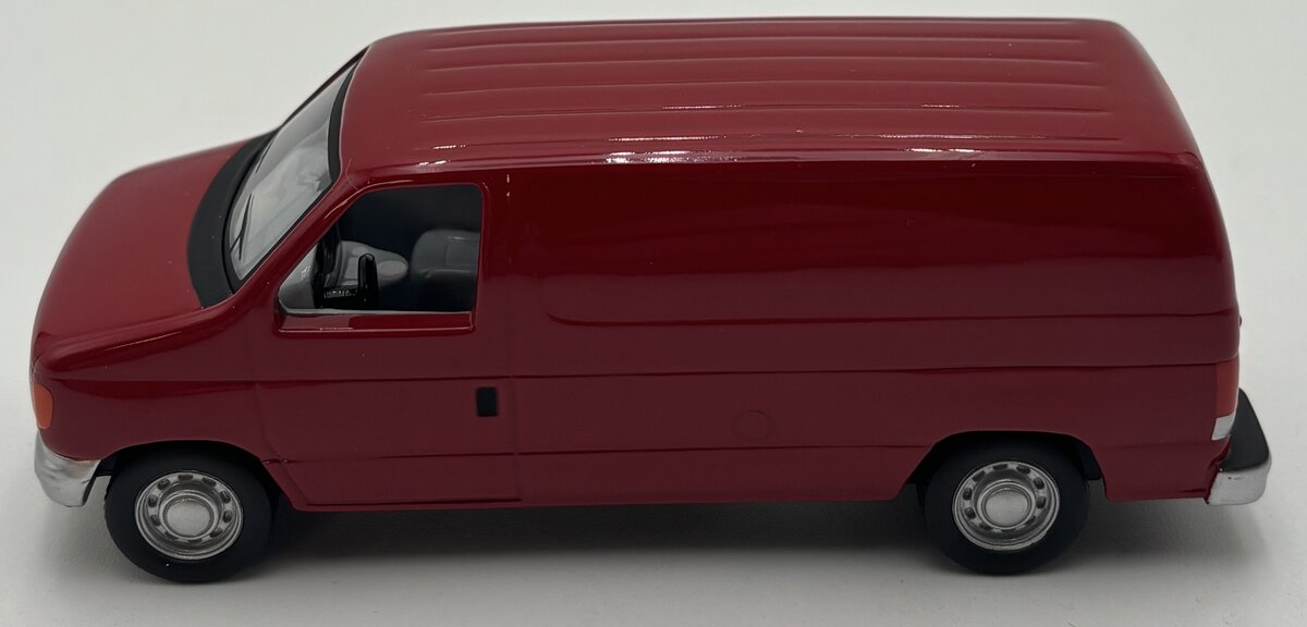 Penjoy 1:50 Red Ford E-Series Cargo Van