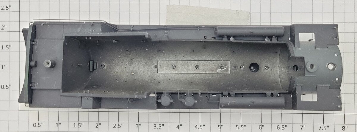 S-Helper SHS-STS1 S Scale Steam Engine Locomotive Body Shell #6236