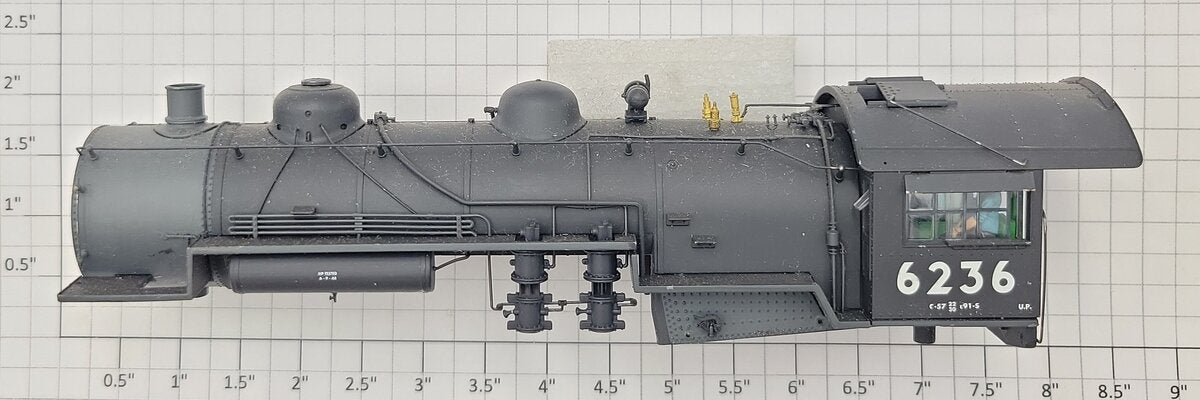 S-Helper SHS-STS1 S Scale Steam Engine Locomotive Body Shell #6236