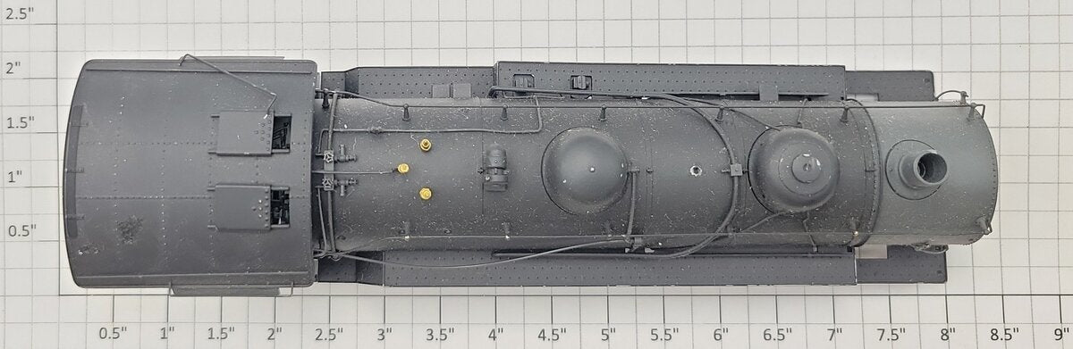 S-Helper SHS-STS1 S Scale Steam Engine Locomotive Body Shell #6236