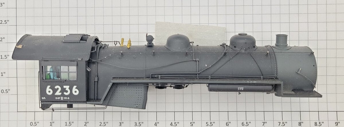 S-Helper SHS-STS1 S Scale Steam Engine Locomotive Body Shell #6236