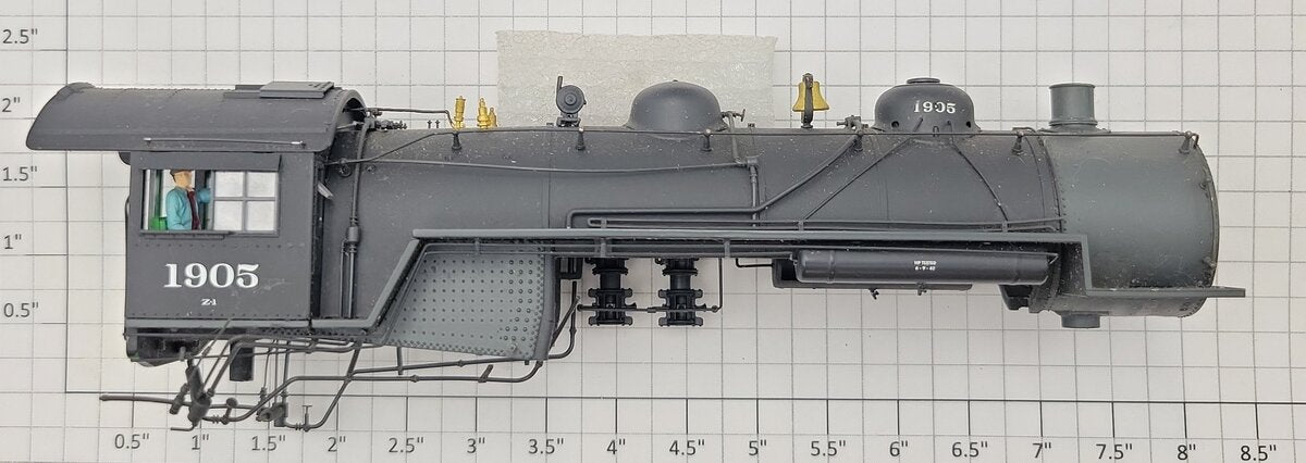 S-Helper SHS-STS2 S Scale Steam Engine Locomotive Body Shell #1905