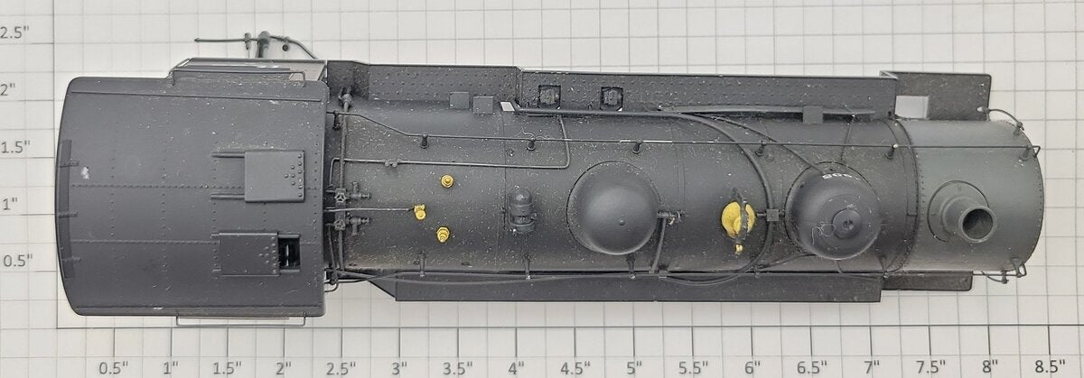 S-Helper SHS-STS2 S Scale Steam Engine Locomotive Body Shell #1905