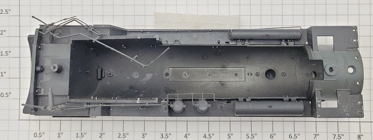 S-Helper SHS-STS2 S Scale Steam Engine Locomotive Body Shell #1905