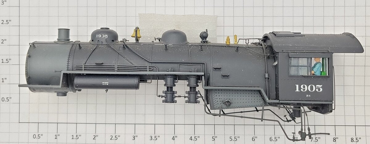 S-Helper SHS-STS2 S Scale Steam Engine Locomotive Body Shell #1905
