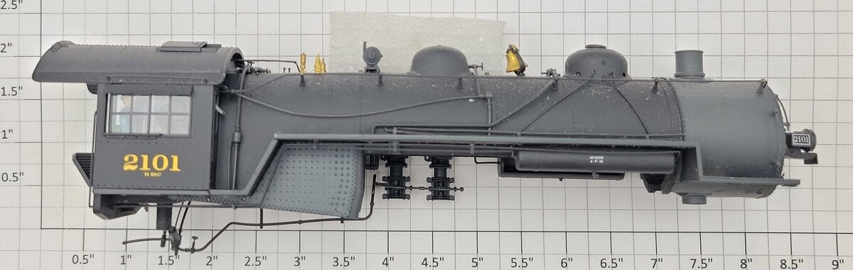 S-Helper SHS-STS4 S Scale Steam Engine Locomotive Body Shell #2101
