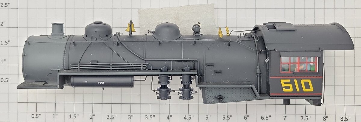 S-Helper SHS-STS5 S Scale Steam Engine Locomotive Body Shell #510