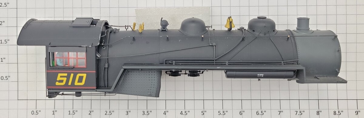 S-Helper SHS-STS5 S Scale Steam Engine Locomotive Body Shell #510