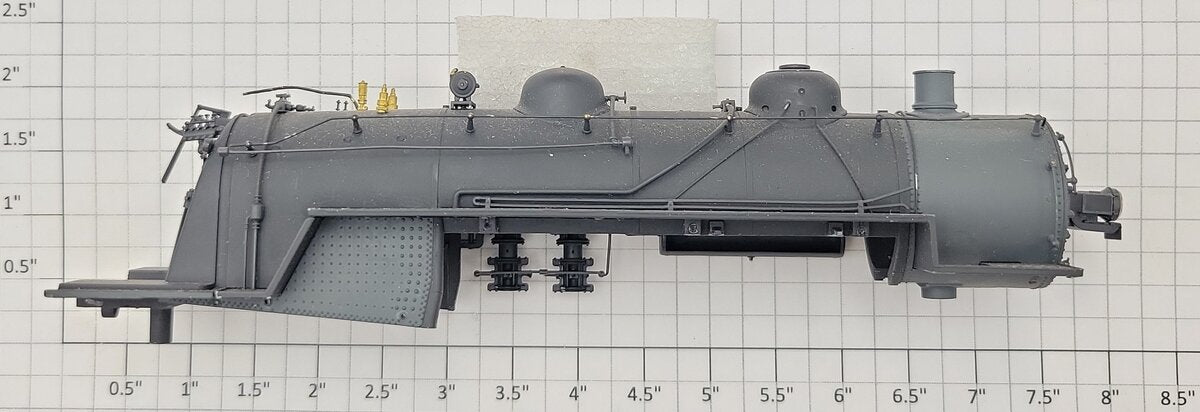 S-Helper SHS-STS6 S Scale Steam Engine Locomotive Body Shell without Cab