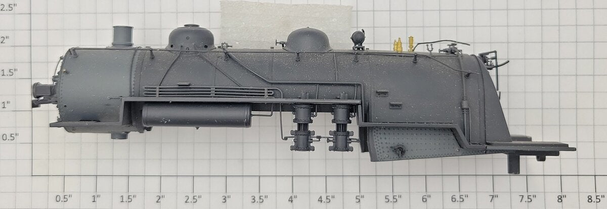 S-Helper SHS-STS6 S Scale Steam Engine Locomotive Body Shell without Cab