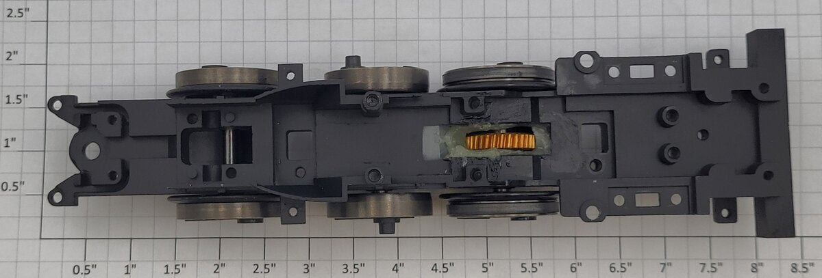 Lionel 82184-600 Diecast Pennsylvania B6SB 0-6-0 Steam Locomotive Frame