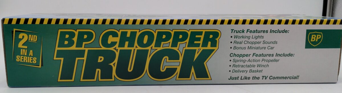 BP 1998 Chopper Truck w/ Helicopter & Bonus Car