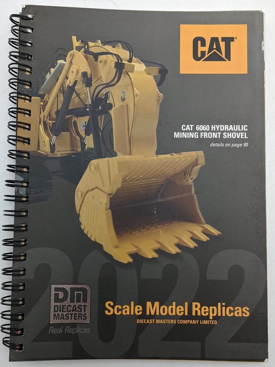 DieCast Masters DM2022 Caterpillar Model Replicas Catalog 2022