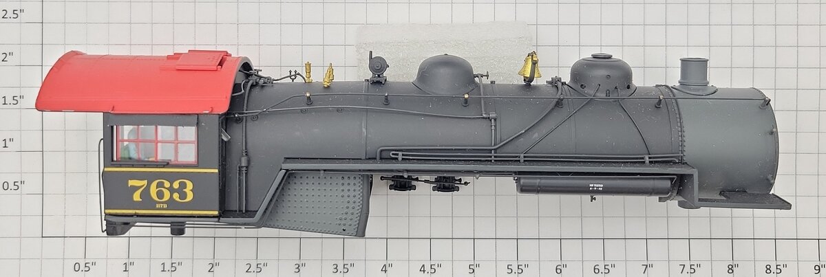 S-Helper SHS-STS7 S Scale Steam Engine Locomotive Shell #763
