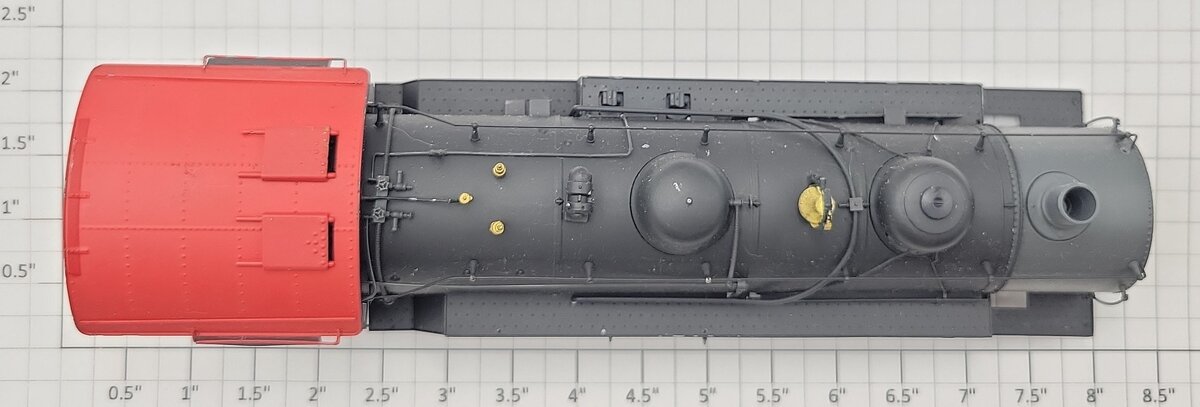 S-Helper SHS-STS7 S Scale Steam Engine Locomotive Shell #763