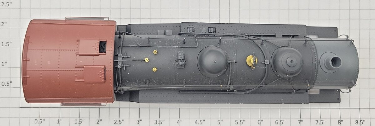 S-Helper SHS-STS8 S Scale Steam Engine Locomotive Body Shell #2860