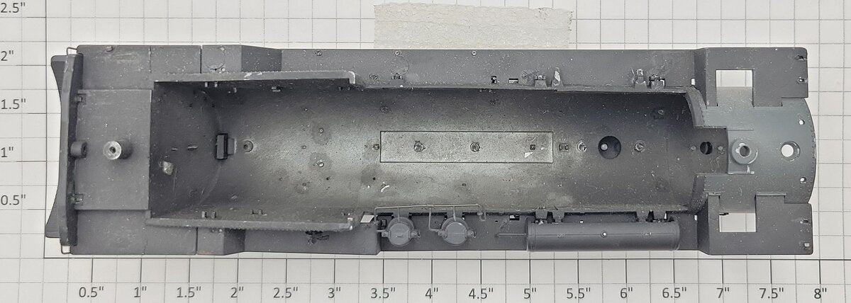 S-Helper SHS-STS8 S Scale Steam Engine Locomotive Body Shell #2860