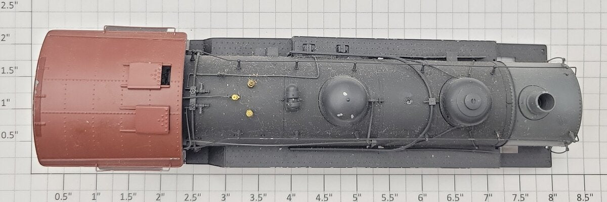 S-Helper SHS-STS9 S Scale Steam Engine Locomotive Shell #2819