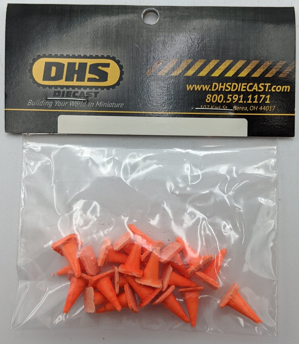 DHS DHSL007 1:50 Safety Cones (20-Pack)