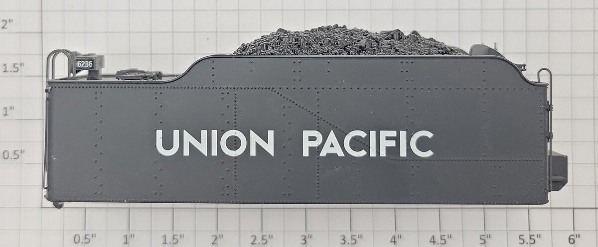 S-Helper SHS-TDRUP S Scale Plastic Union Pacific Tender Body Shell #6236