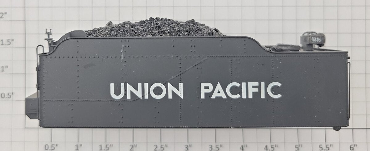 S-Helper SHS-TDRUP S Scale Plastic Union Pacific Tender Body Shell #6236