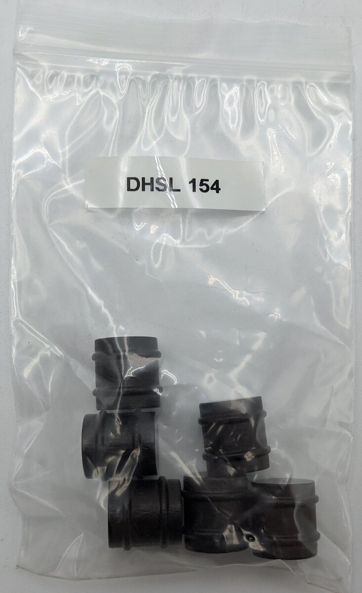 DHS DHSL154 HO Scale Barrels (6-Pack)